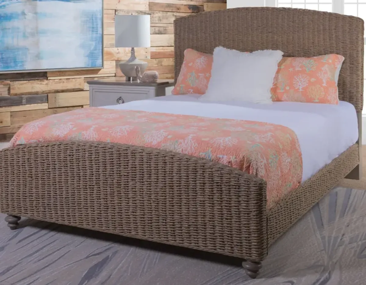 Woven Queen Bed