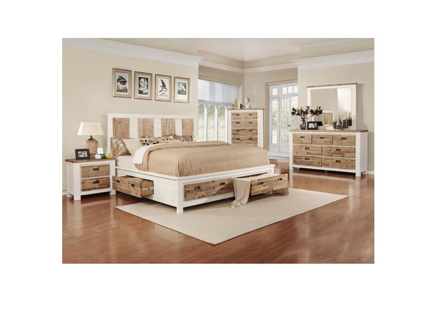 5 Piece Queen Storage Bedroom Set