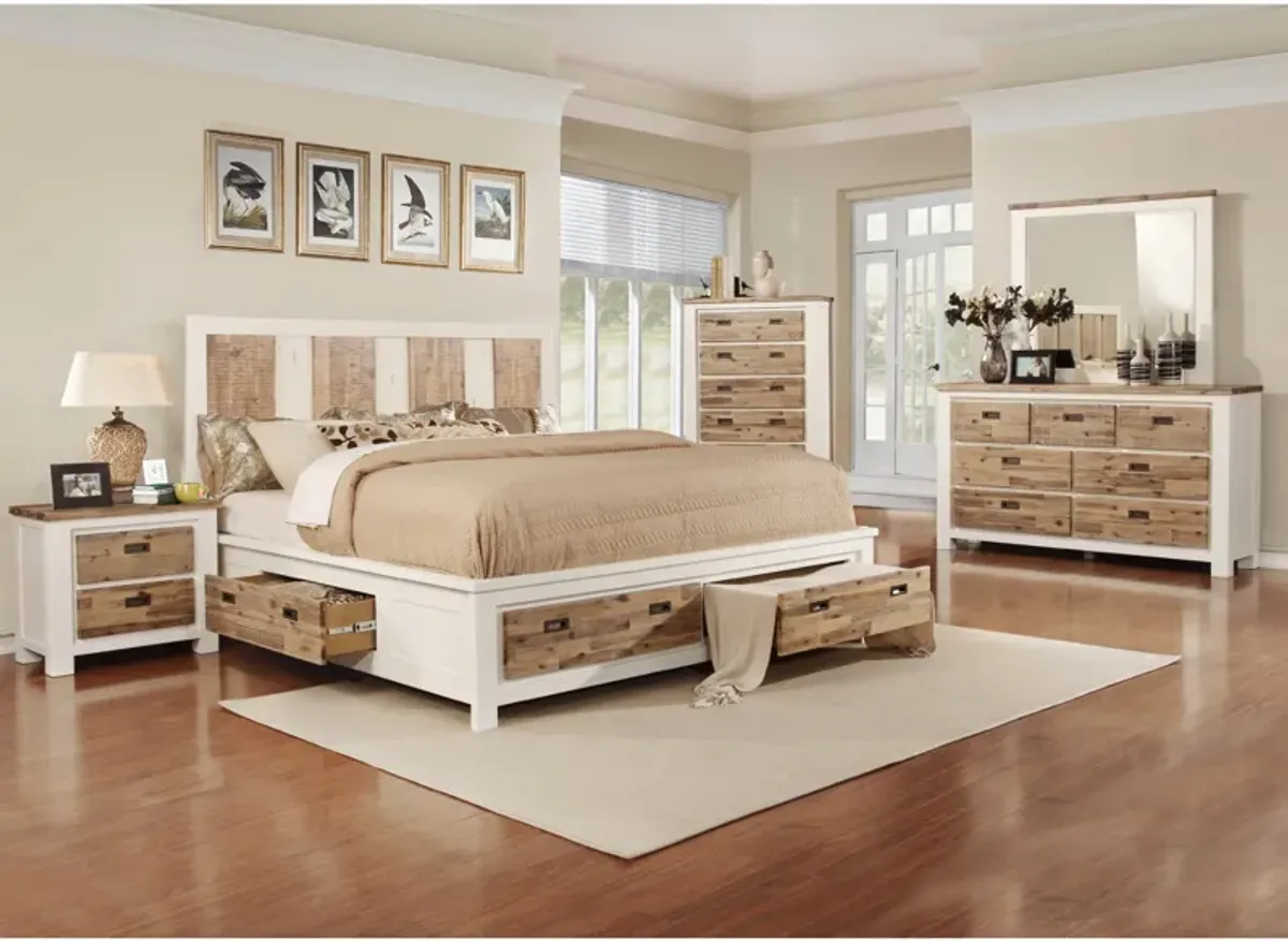 5 Piece King Storage Bedroom Set