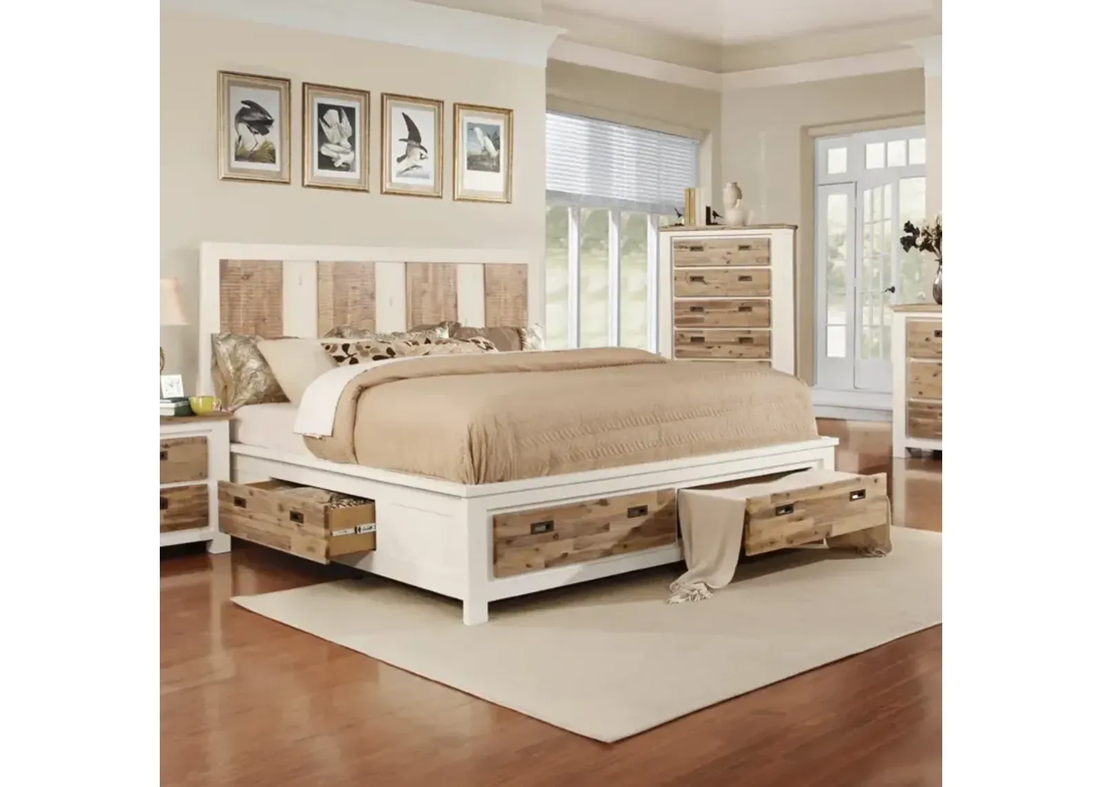 Queen Storage Bed