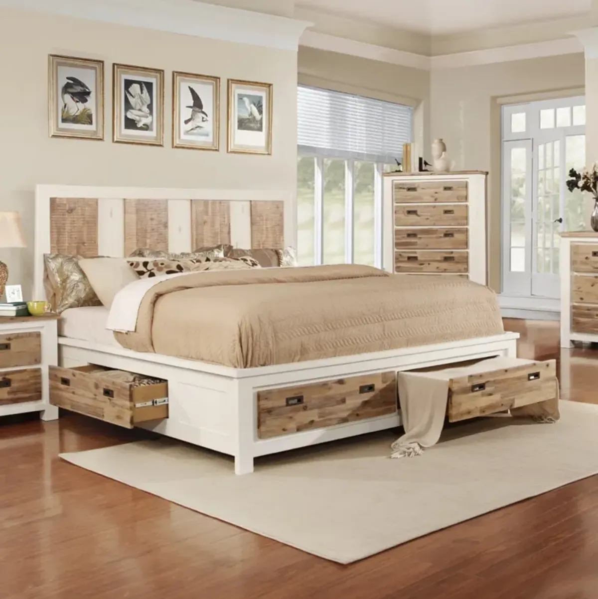 Queen Storage Bed