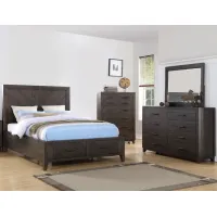 4pc Queen Storage Bedroom Set