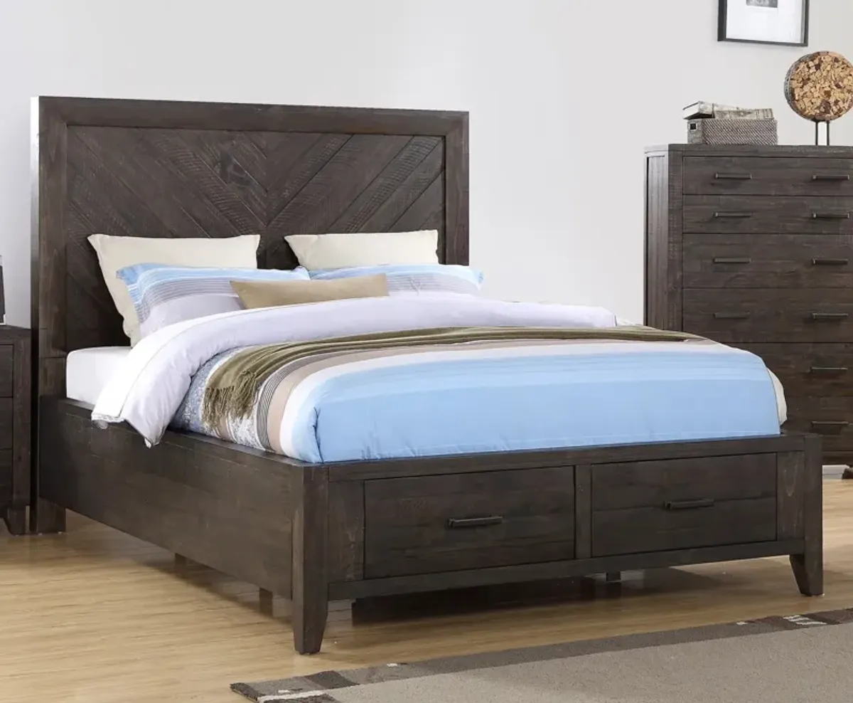 Aria Queen Storage Bed