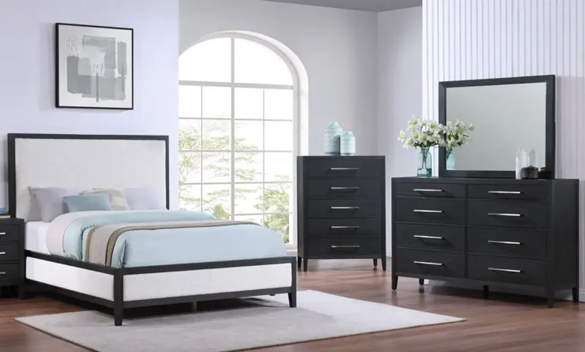 Bella Dark Oak 4 Piece King Bedroom