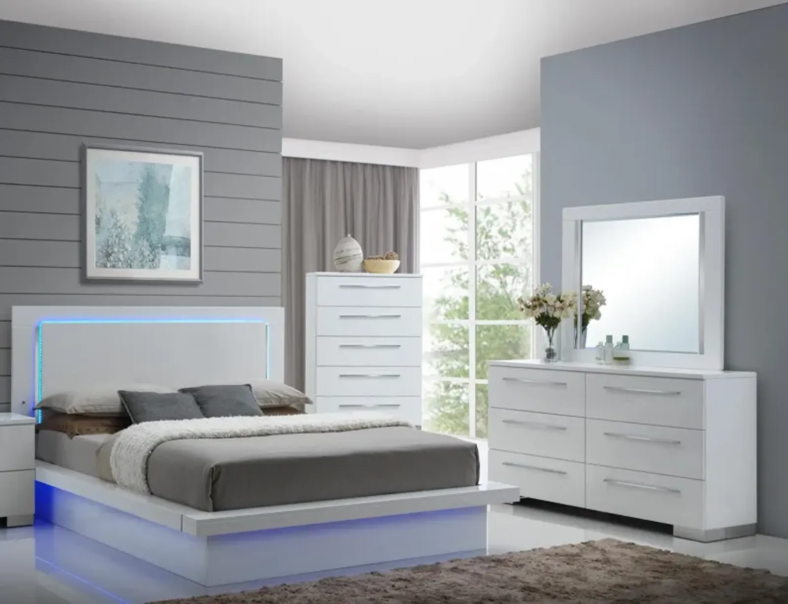 4 Piece King Bedroom Set