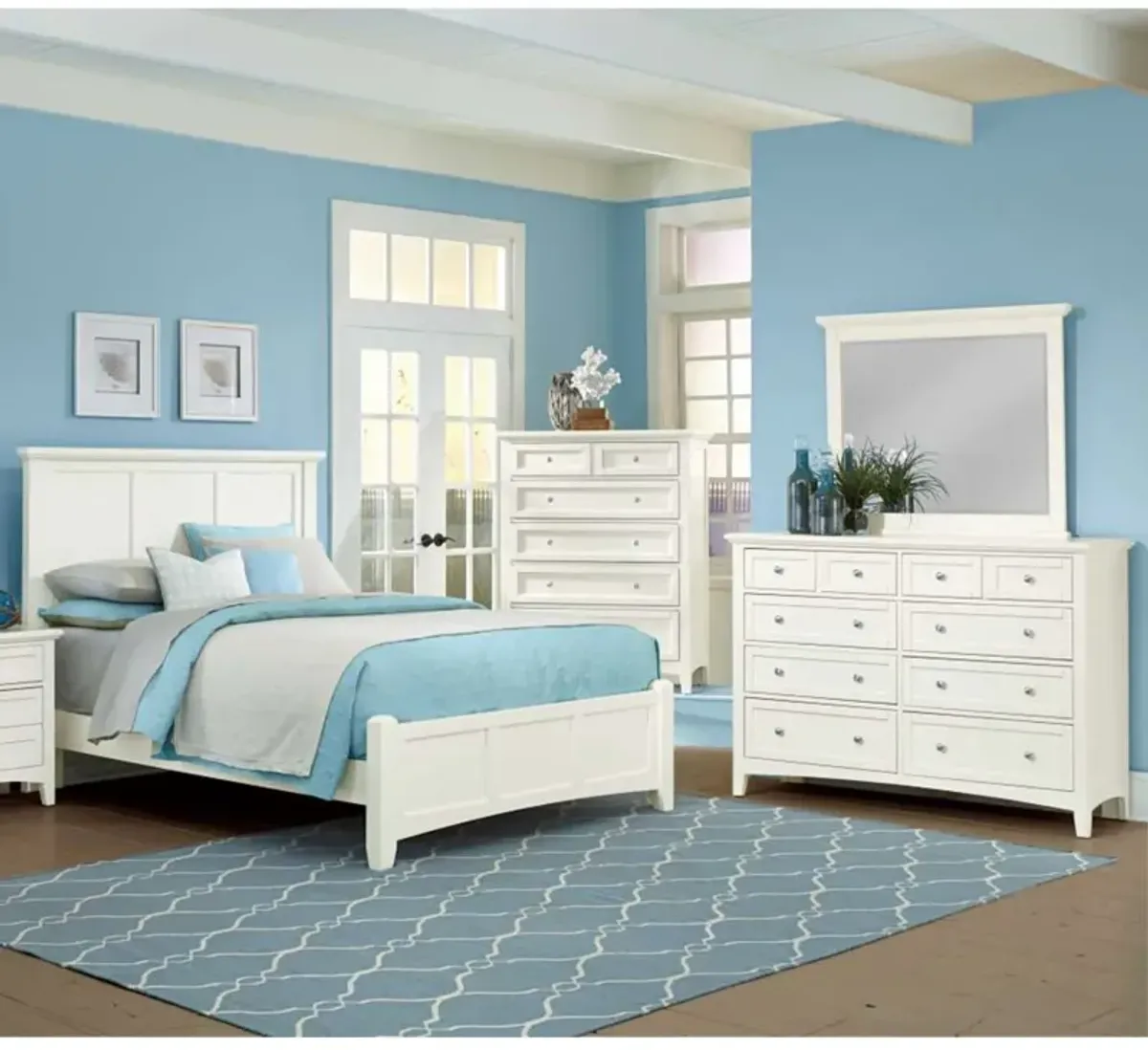 Bonanza 4 Piece Queen Bedroom Set