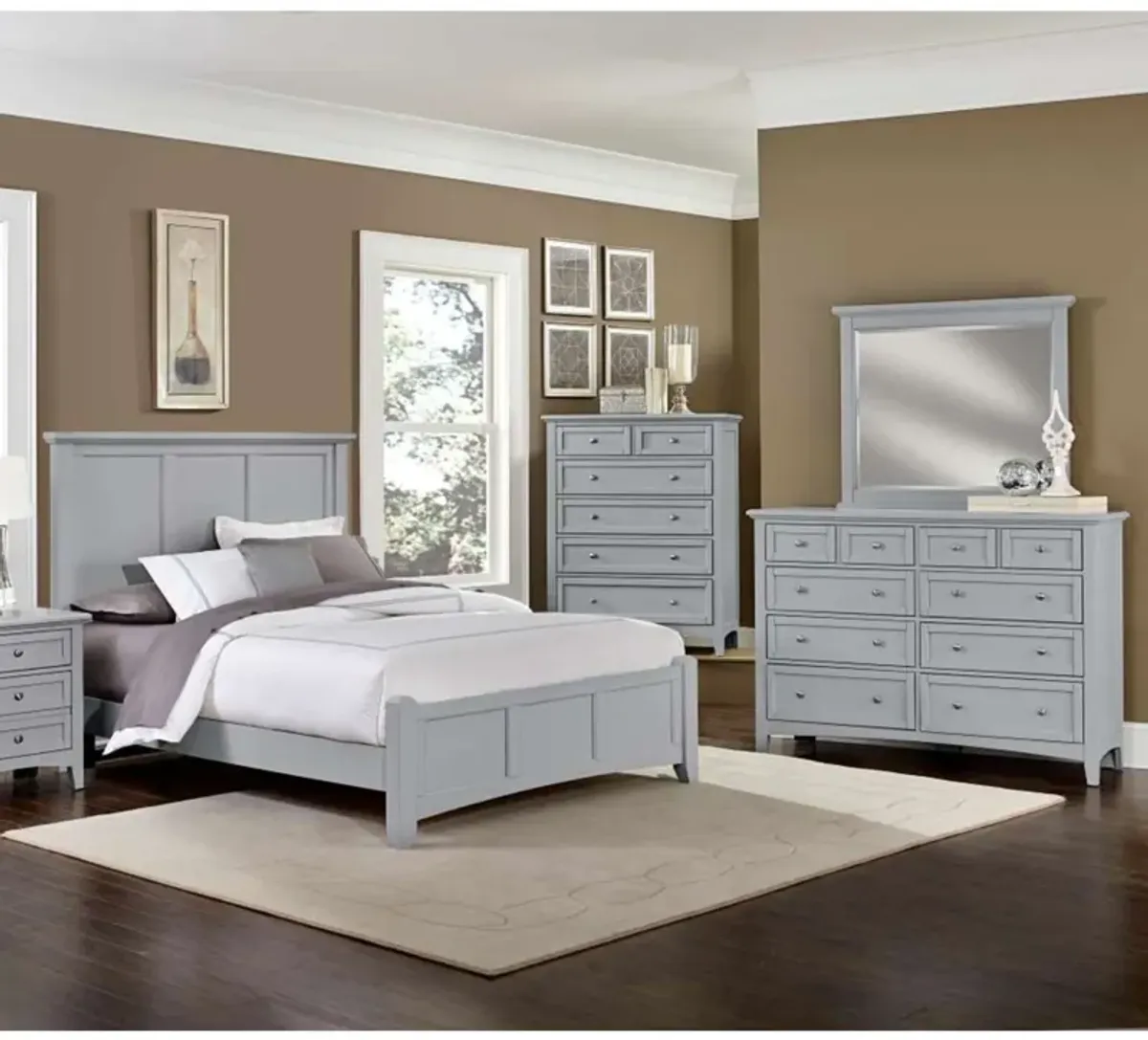 Bonanza 4 Piece Queen Bedroom Set