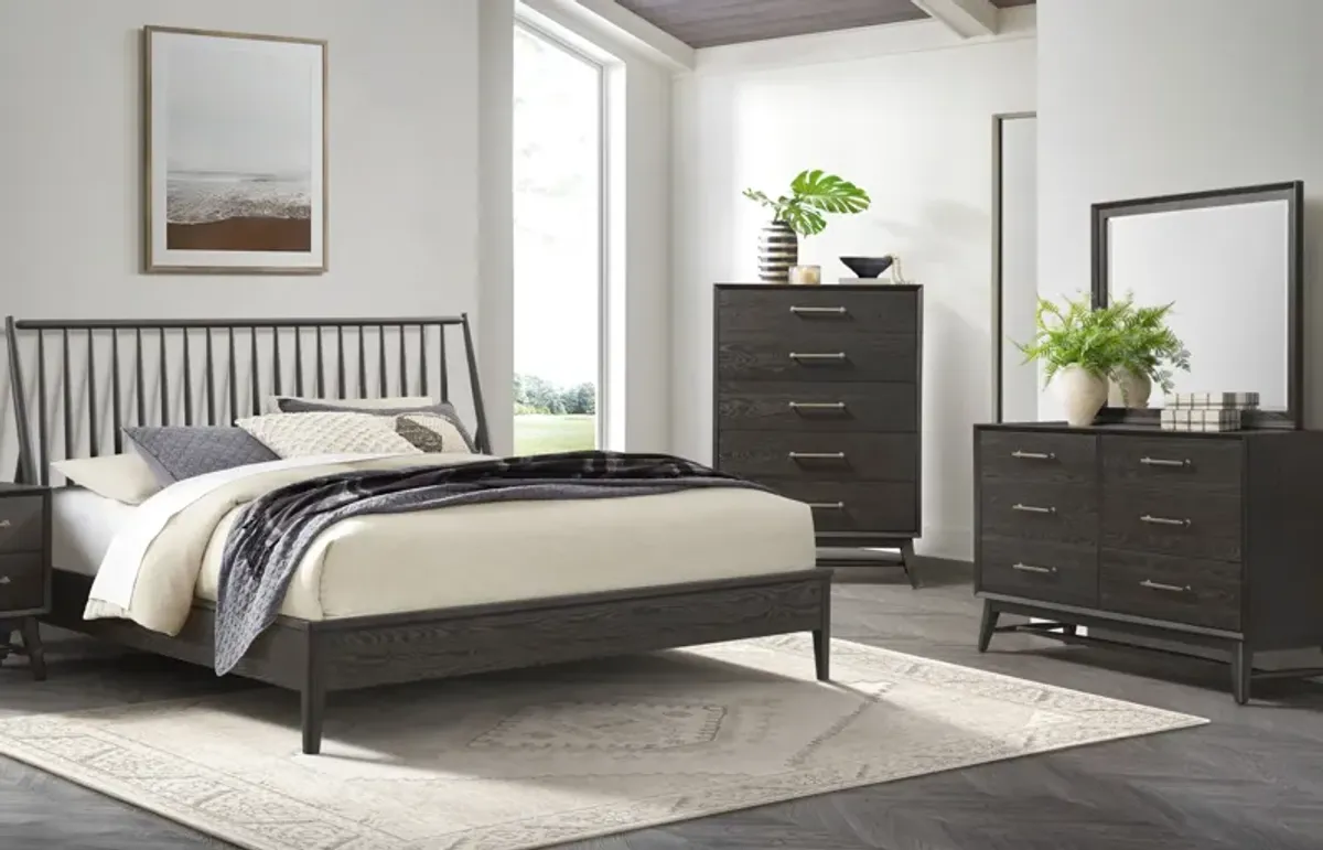 Bay Side Black 4 Piece Queen Bedroom