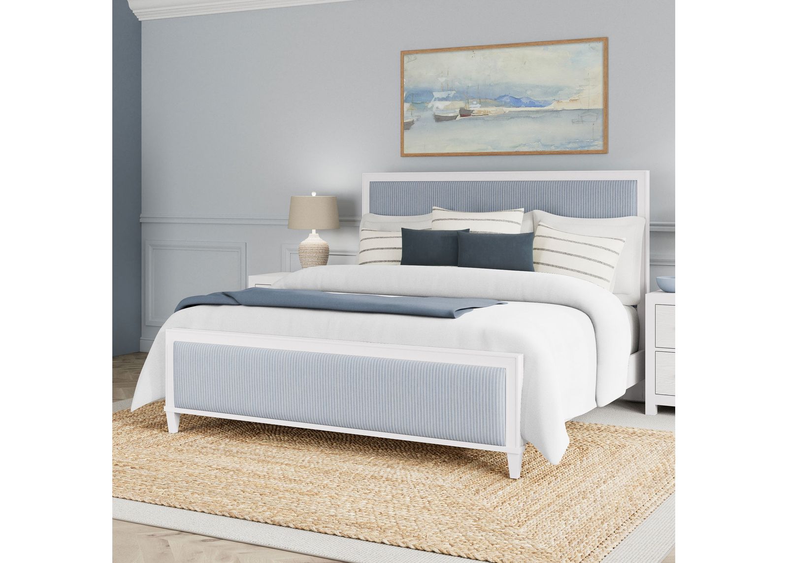 King Upholstered Bed