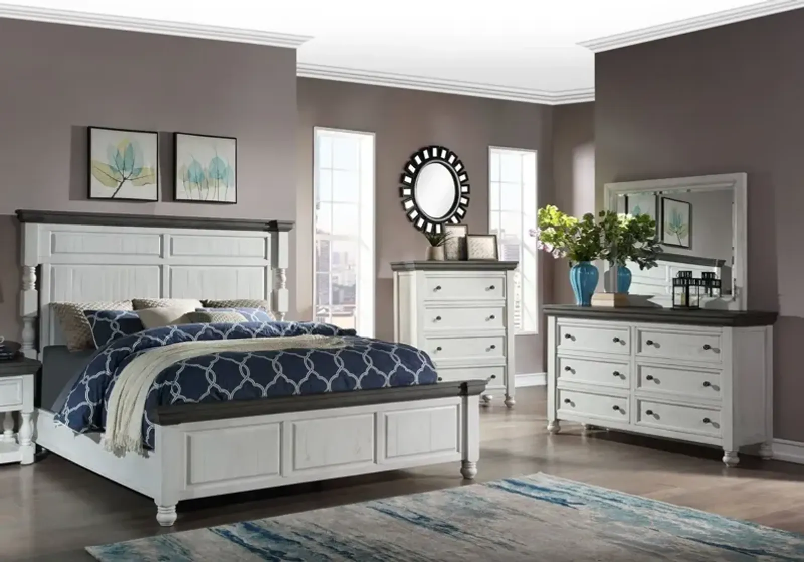 4 Piece Queen Bedroom Set