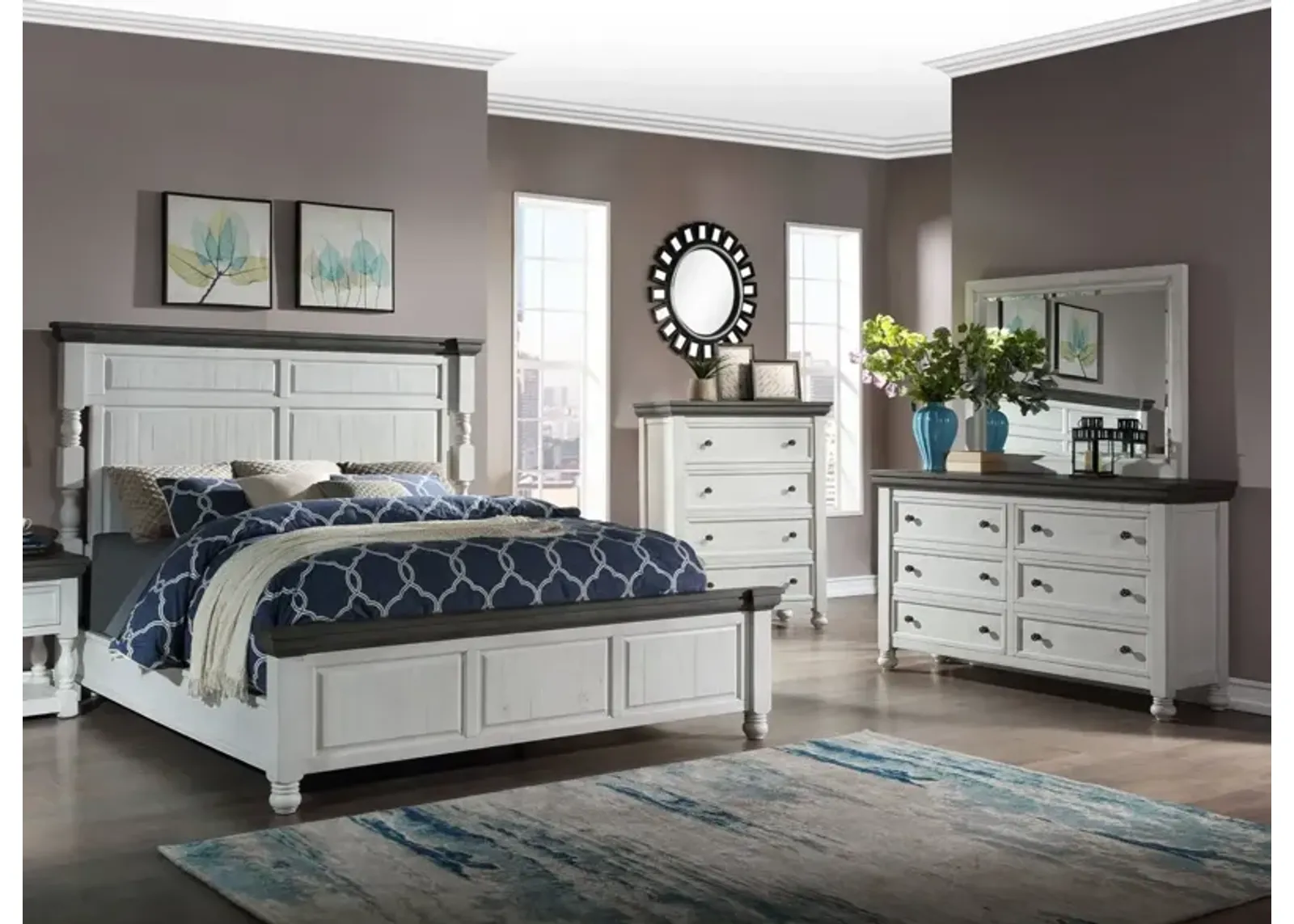 4 Piece King Bedroom Set