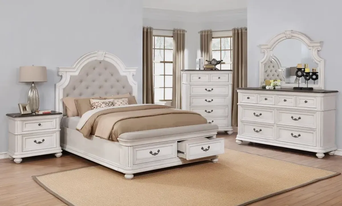 5 Piece Queen Storage Bedroom Set