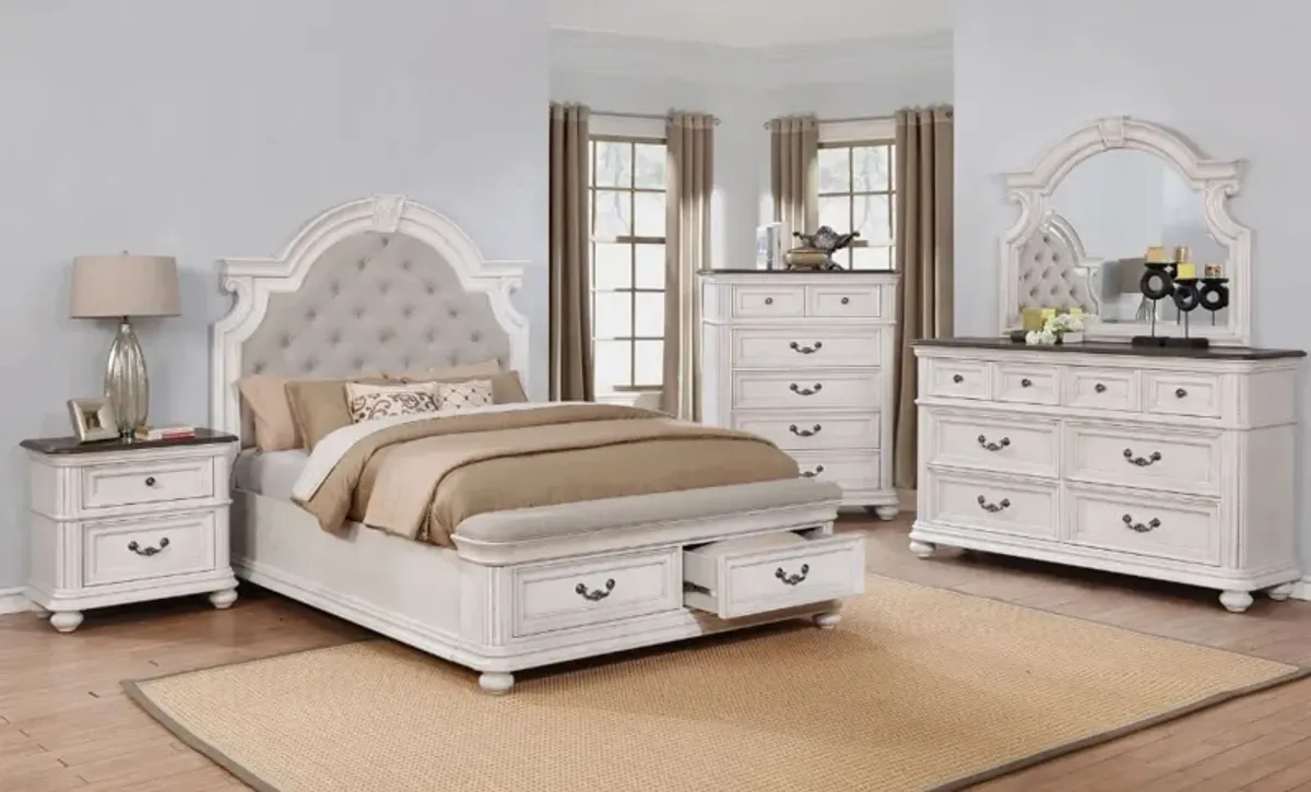 5 Piece King Storage Bedroom Set