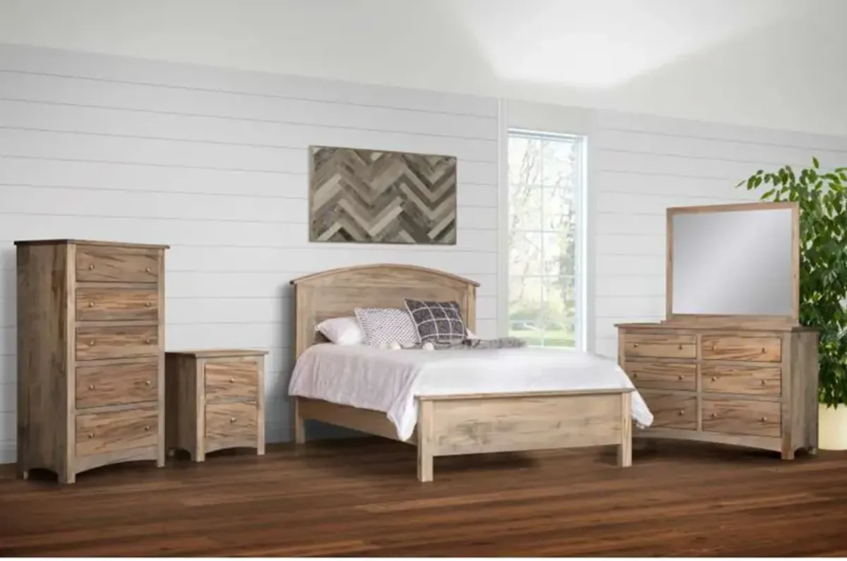 American Maple 5 Piece Queen Bedroom Set