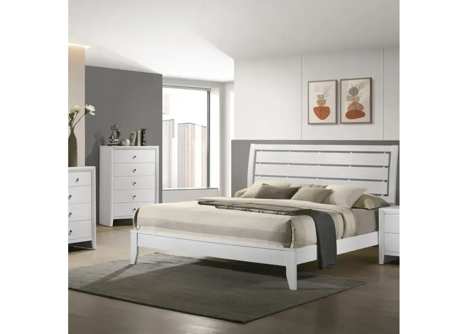 4 Piece Queen Bed Set