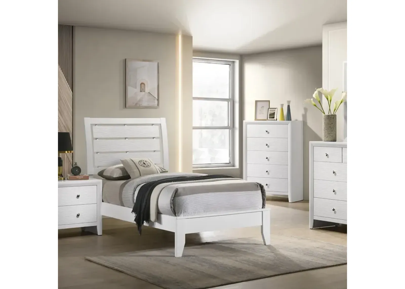 5 Piece Twin Bed Set