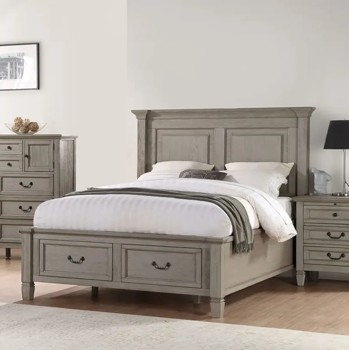 Elm Full Storage Bed