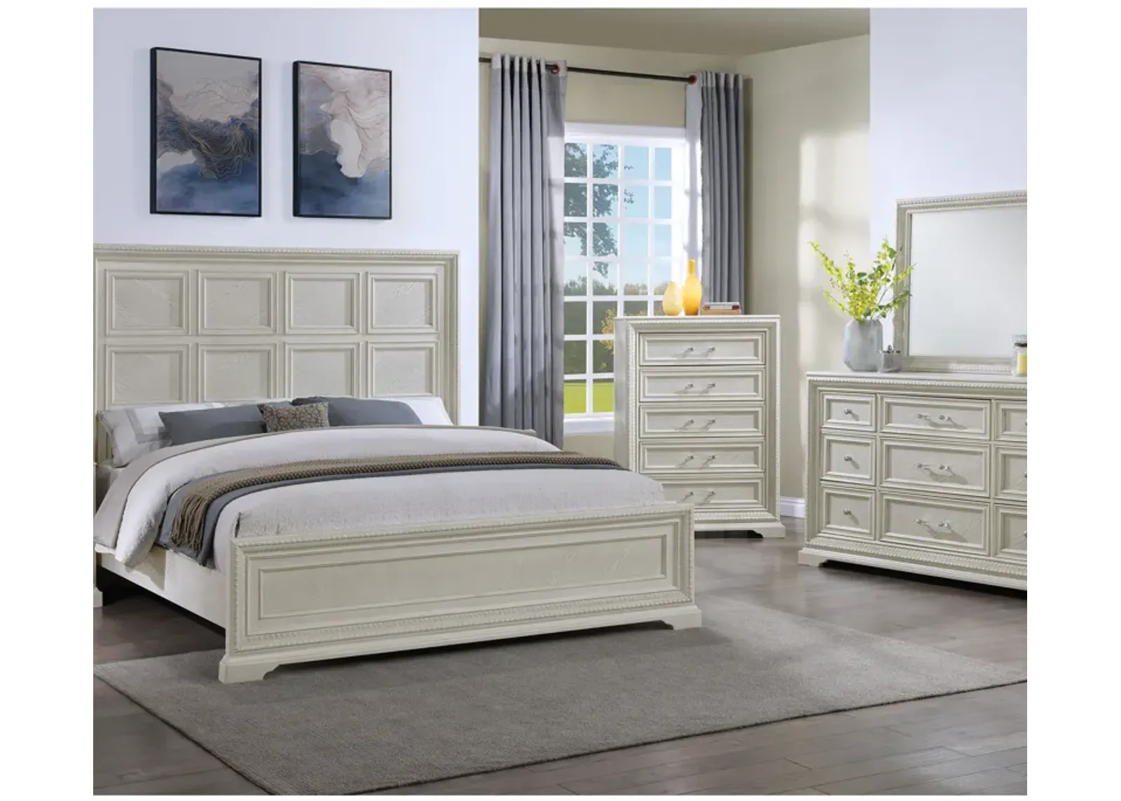 4 Piece King Bedroom