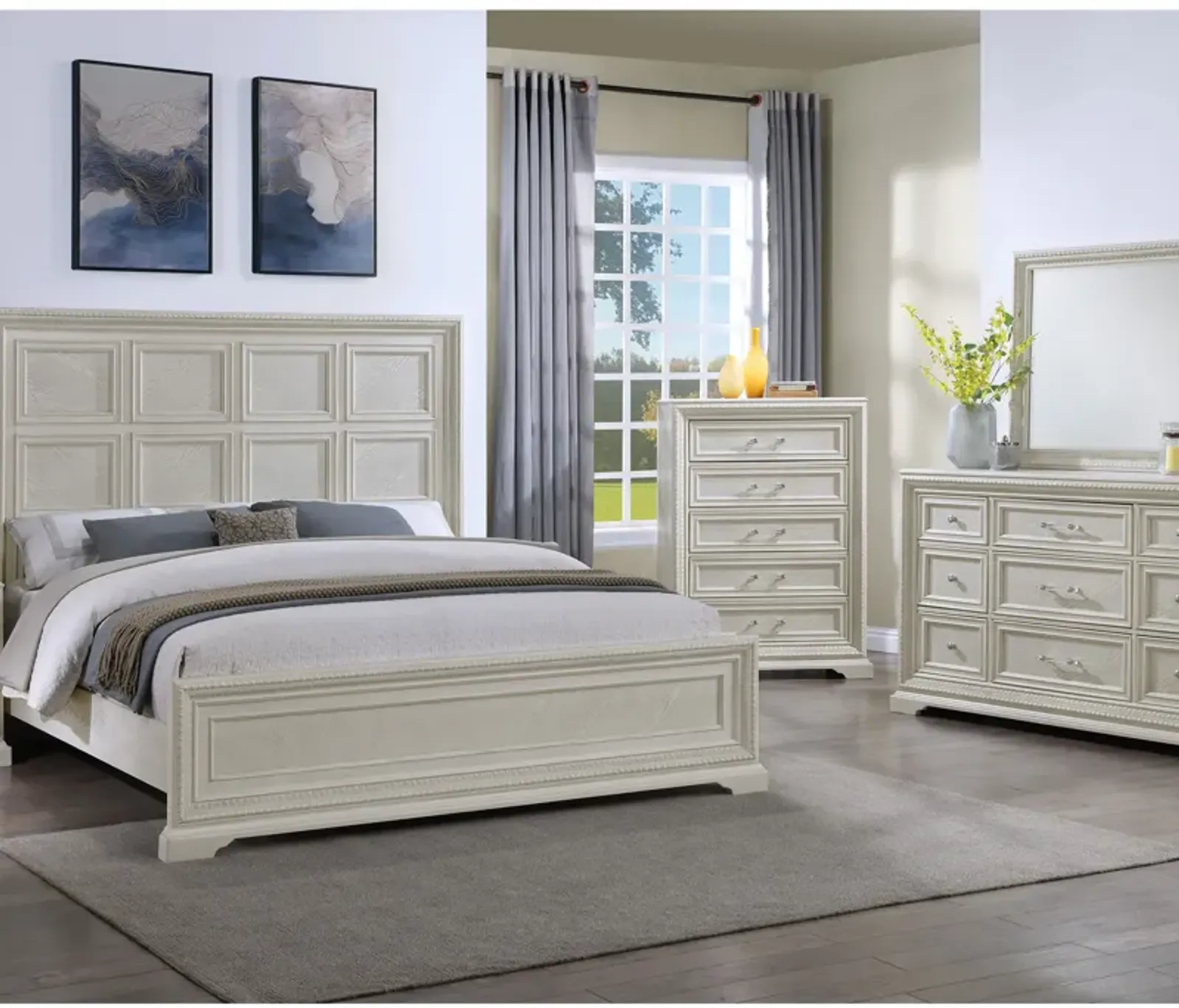 4 Piece King Bedroom