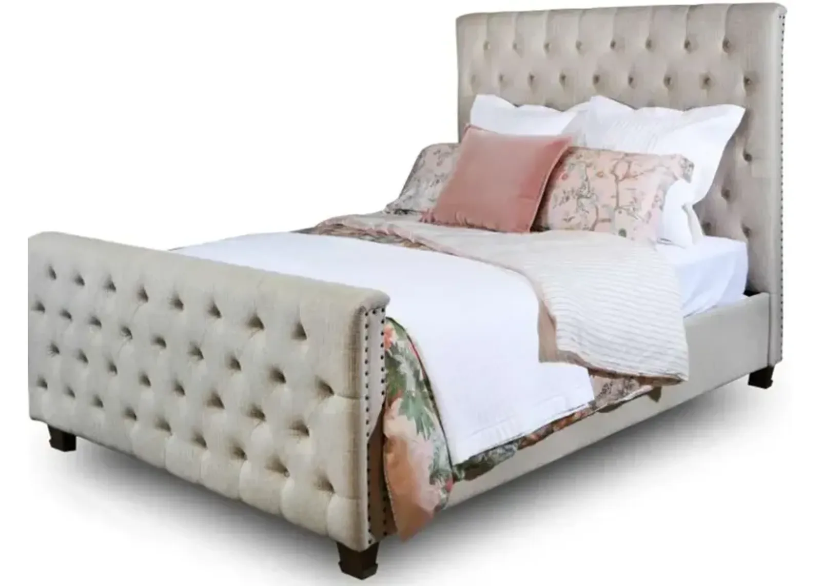 Queen Upholstered Bed