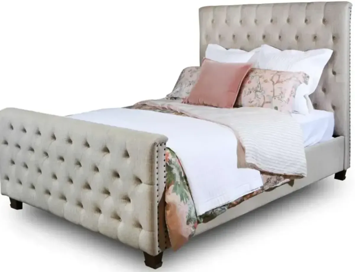 Queen Upholstered Bed