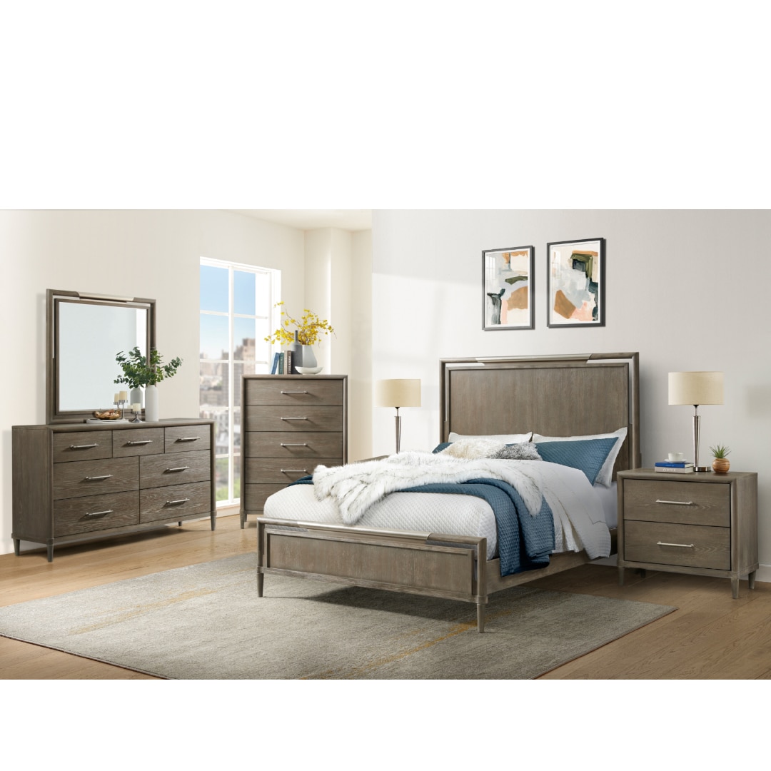 4 Piece Queen Bed Set