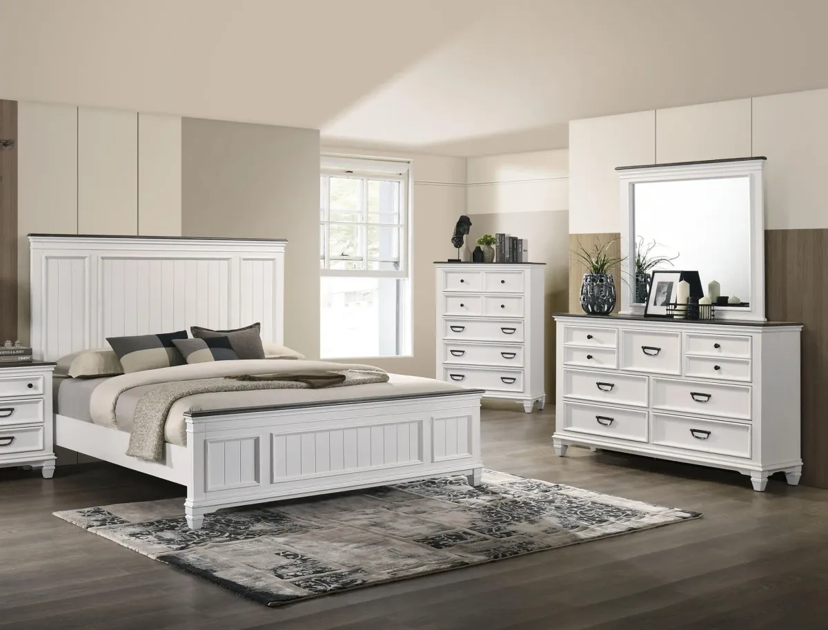 Knightly 4 Piece King Bedroom Set