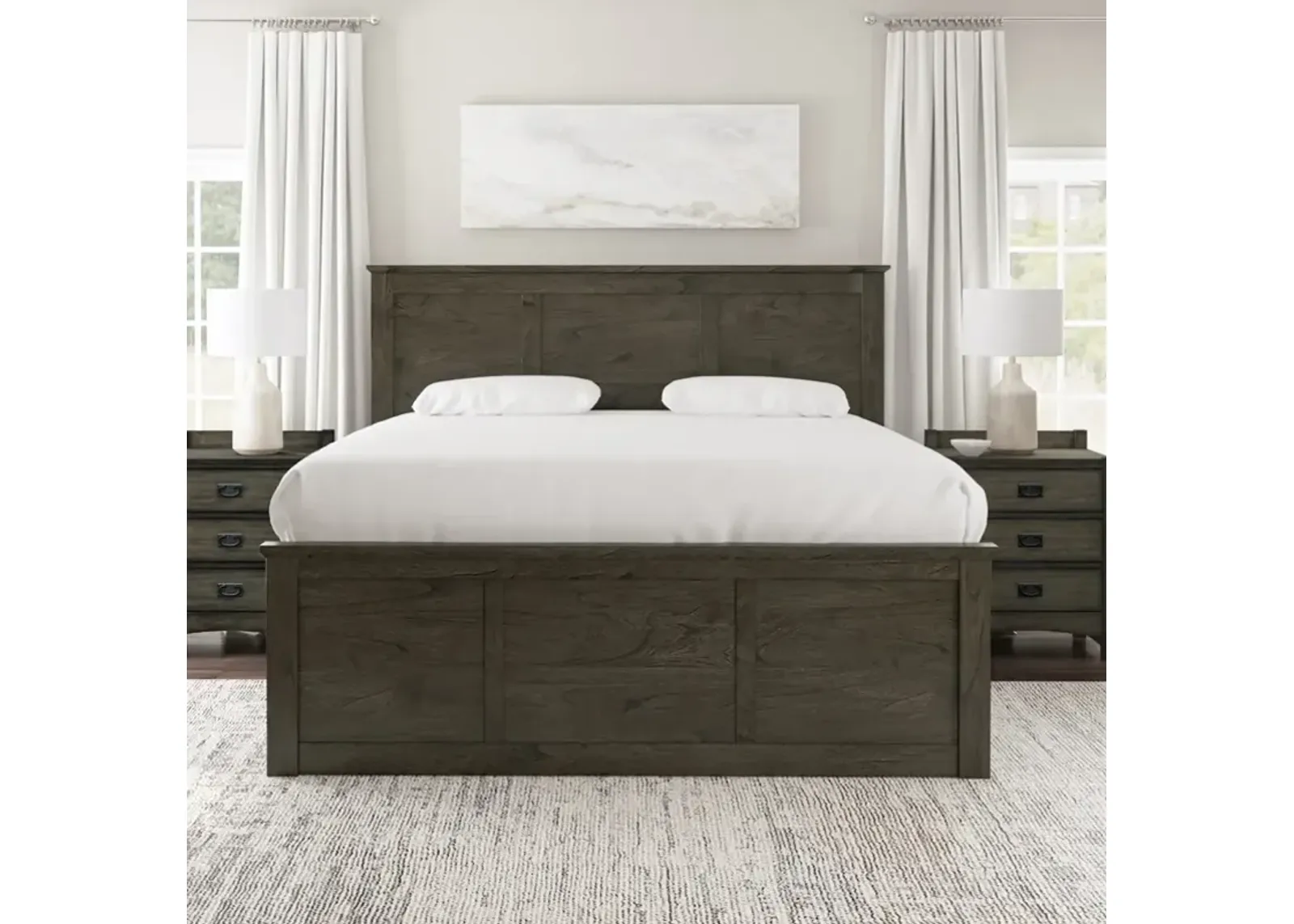 King Storage Bed