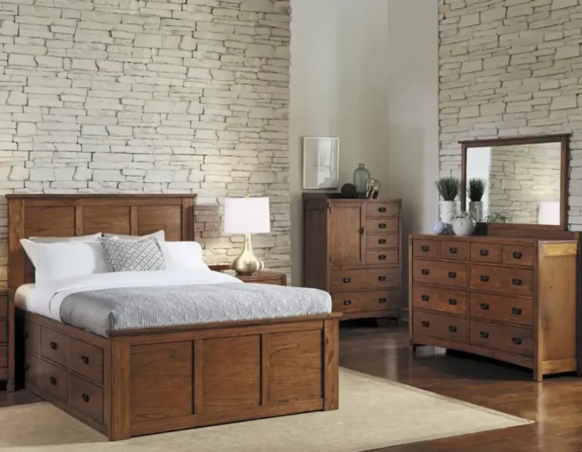 4 Piece Queen Storage Bedroom Set