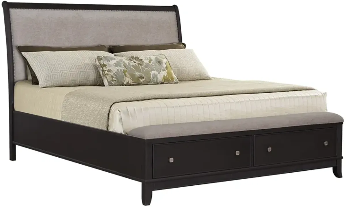 Sylvia King Storage Bed