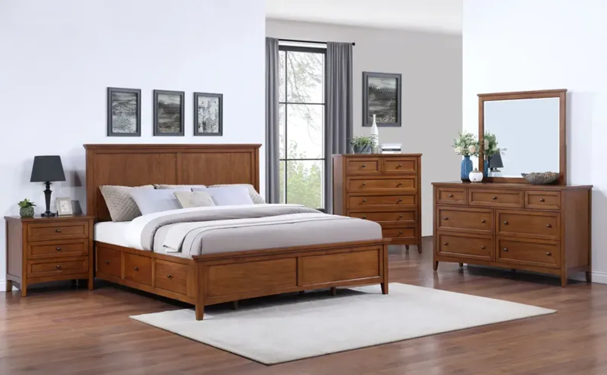 4 Piece Queen Storage Bedroom