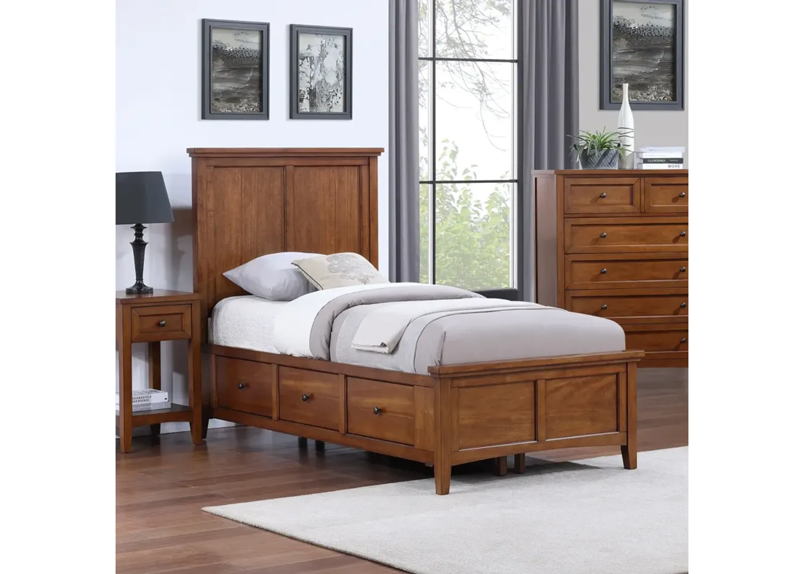 Twin Storage Bed