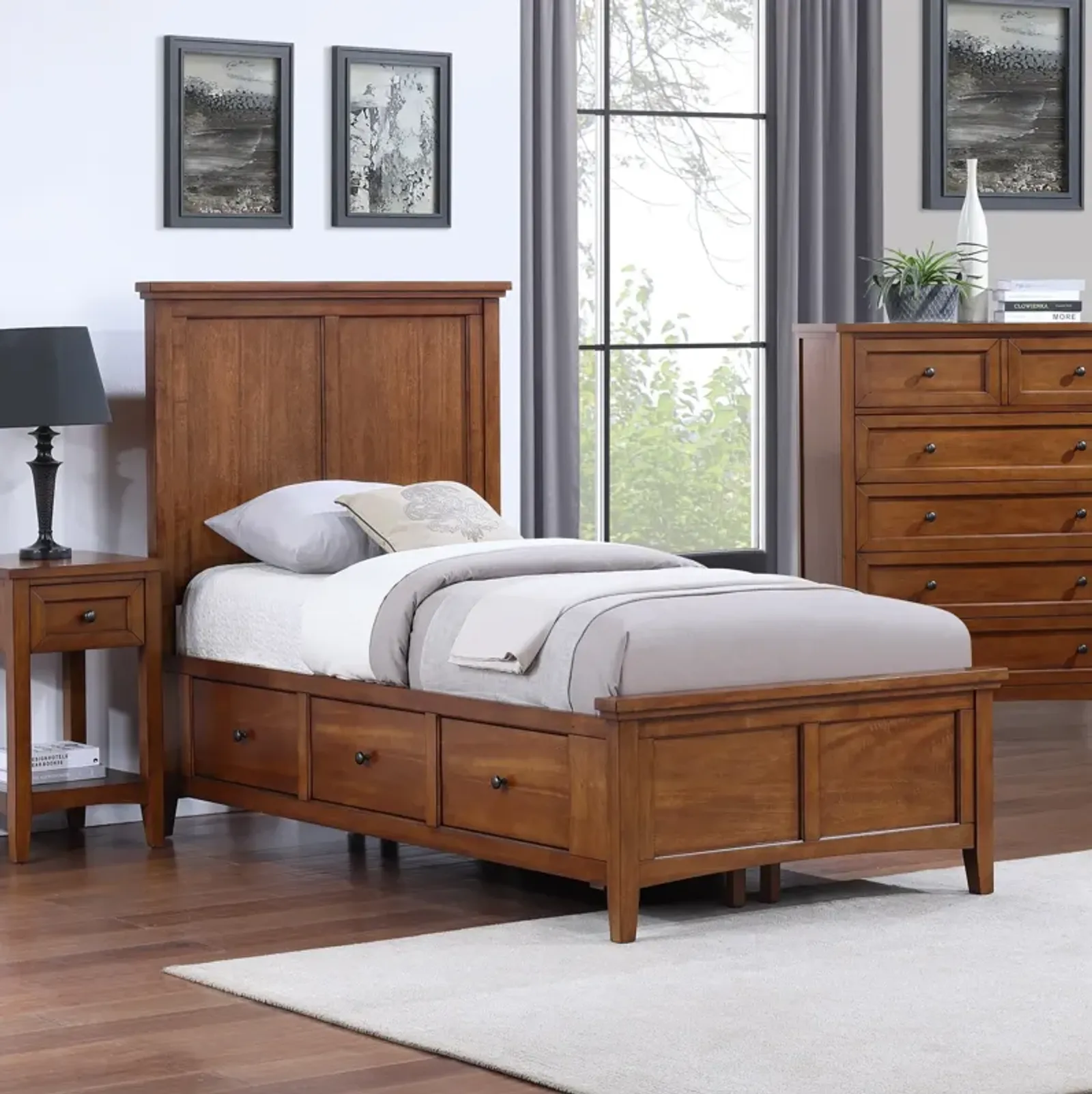 Twin Storage Bed