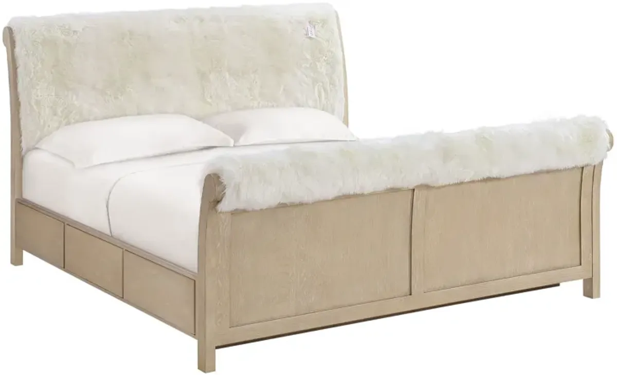 King Storage Bed