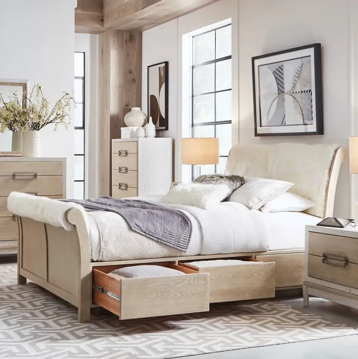 Catalina King Storage Bed
