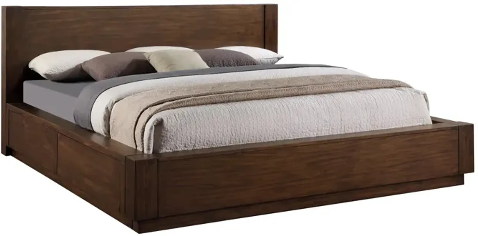 King Storage Bed