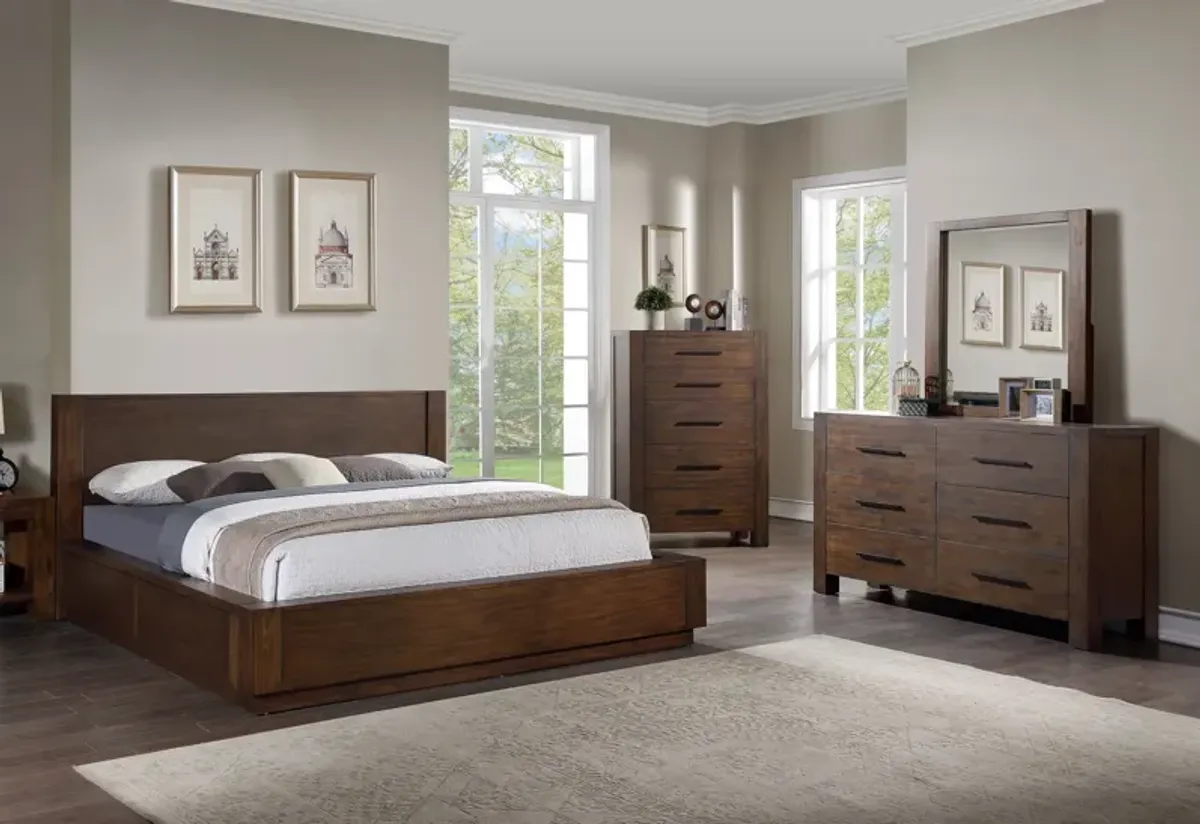 4 Piece King Storage Bedroom Set