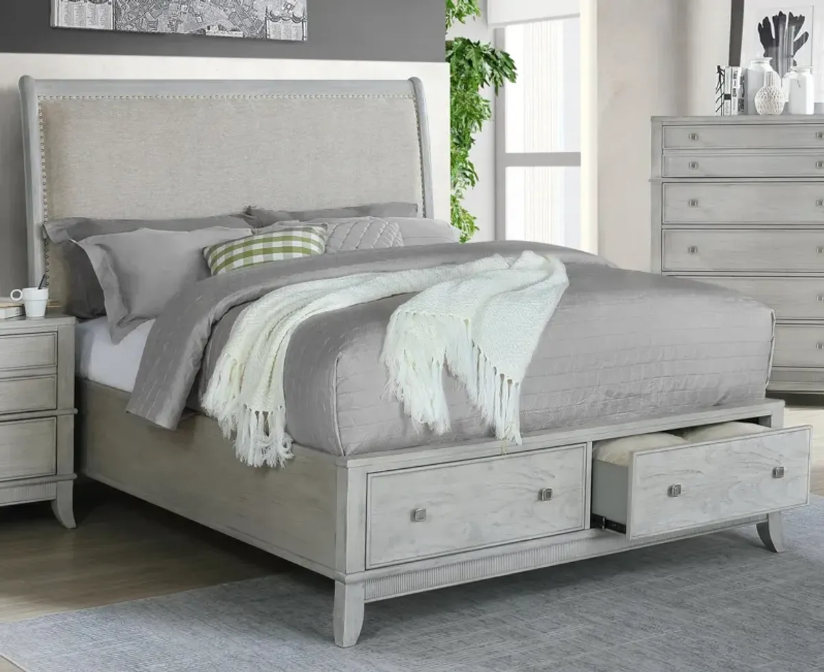 Sylvia Queen Storage Bed