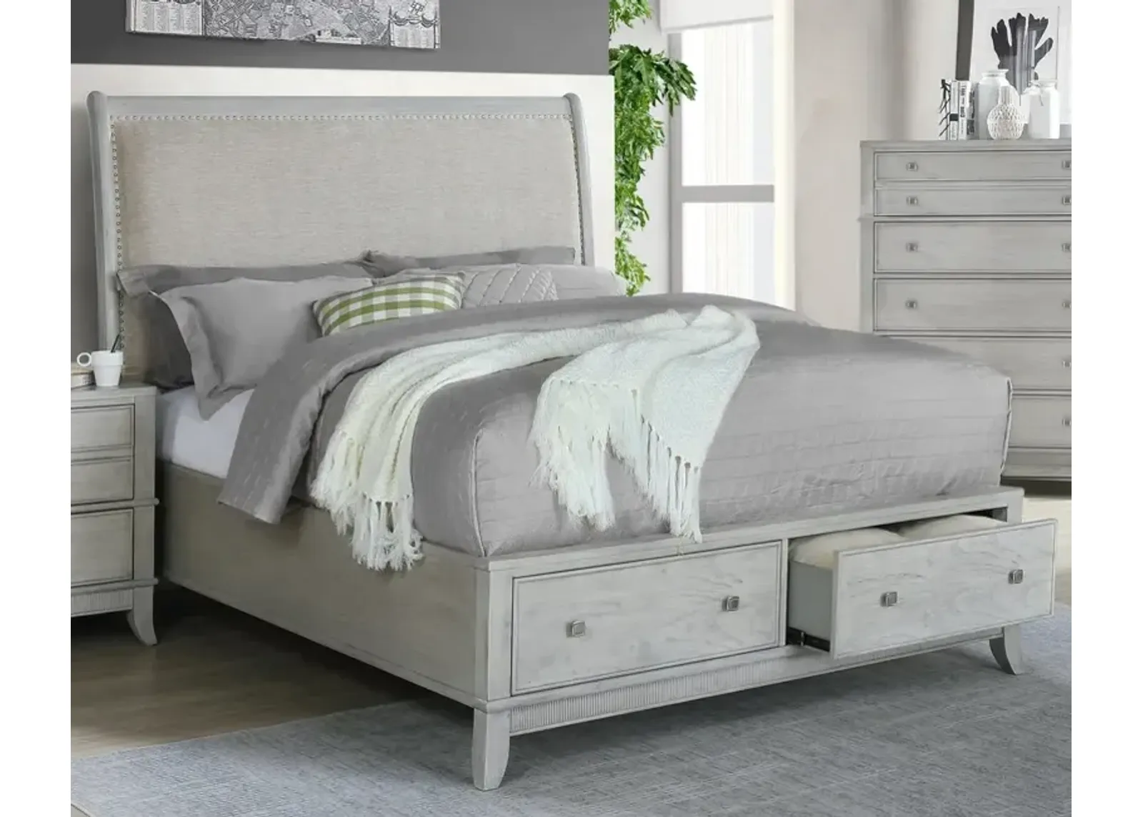 Queen Storage Bed