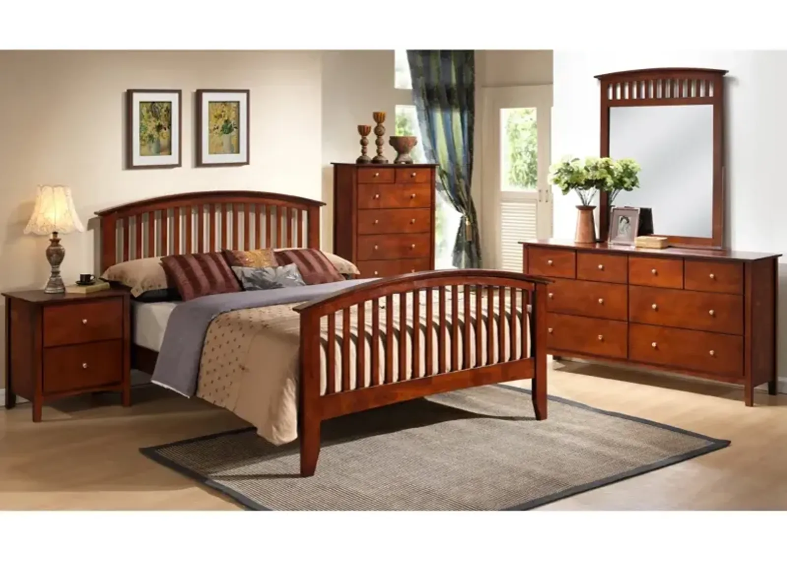 4 Piece Full Bedroom Set