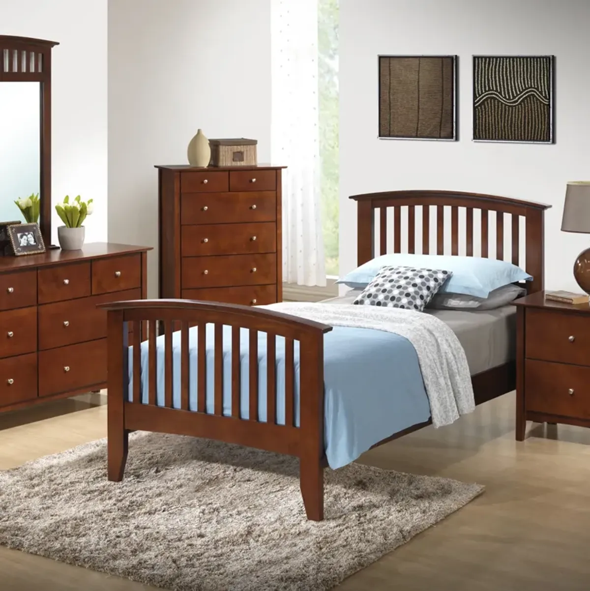 5 Piece Twin Bedroom Set