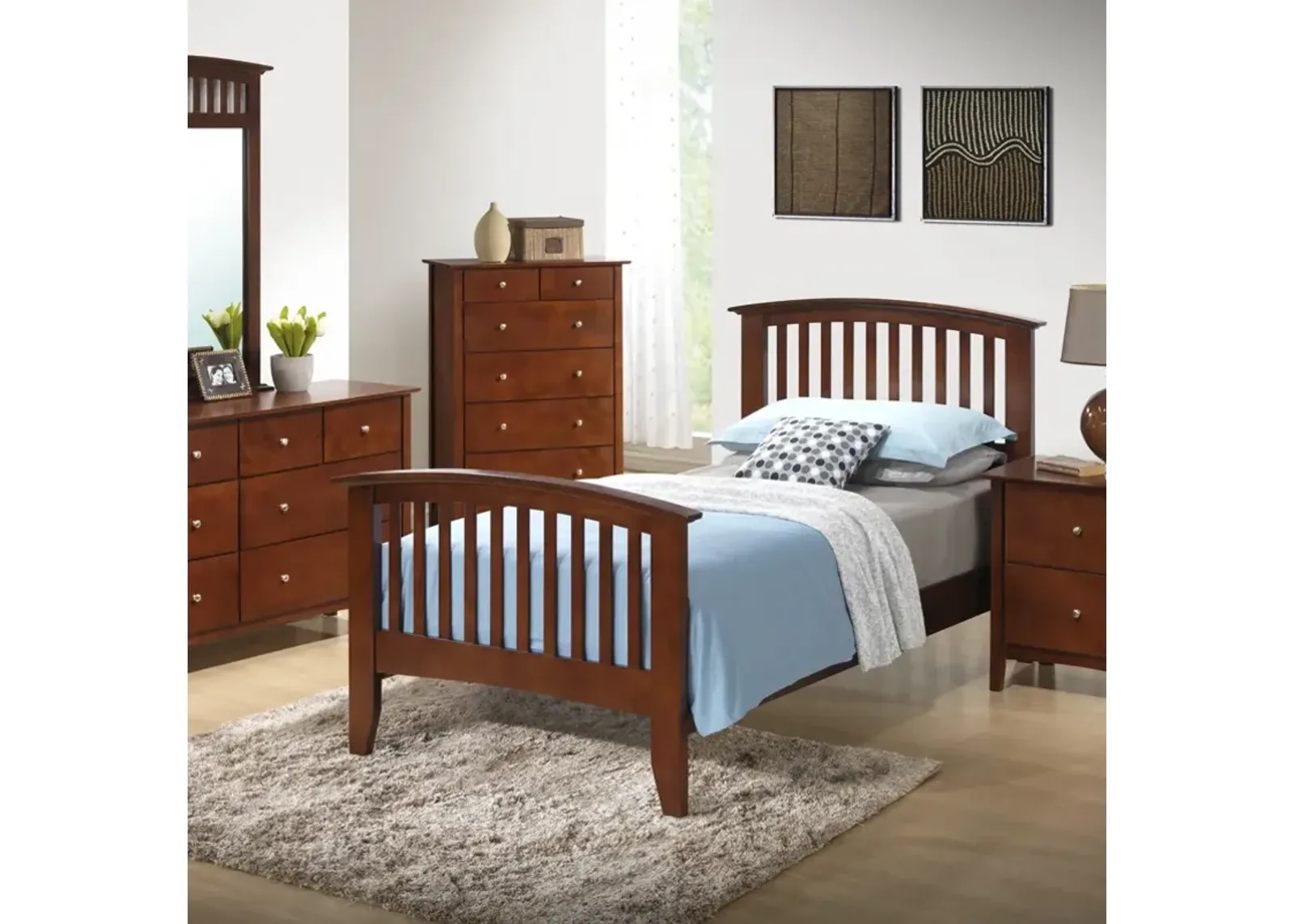 5 Piece Twin Bedroom Set