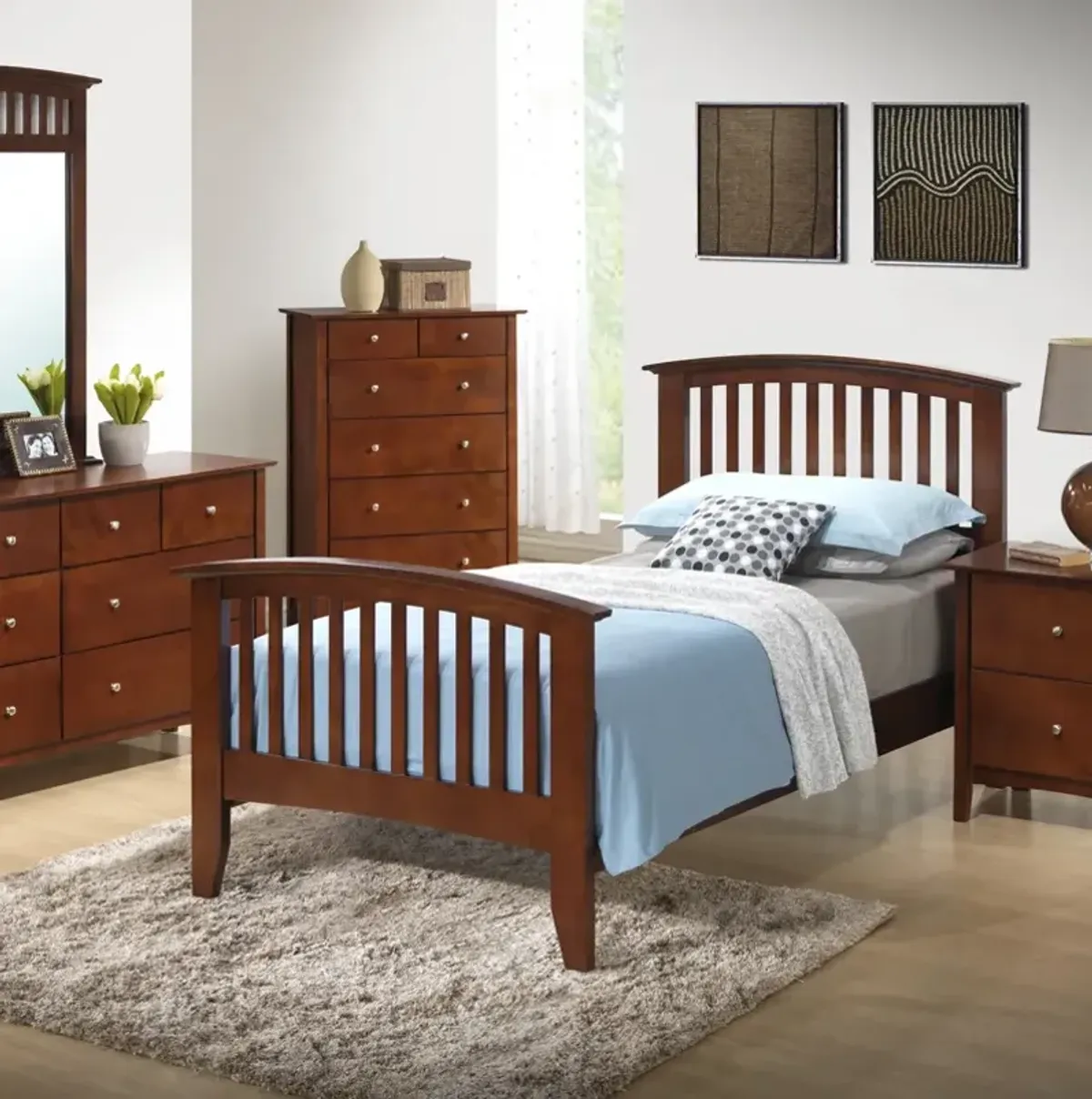 5 Piece Twin Bedroom Set