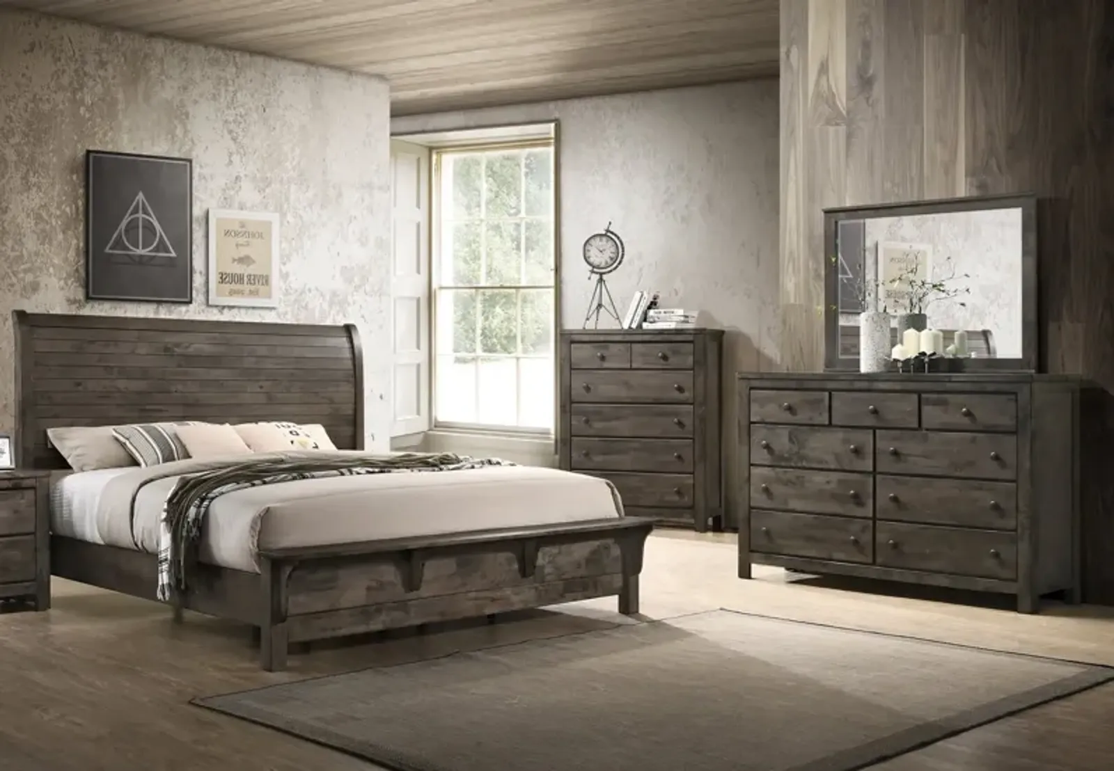 4 Piece King Bedroom Set