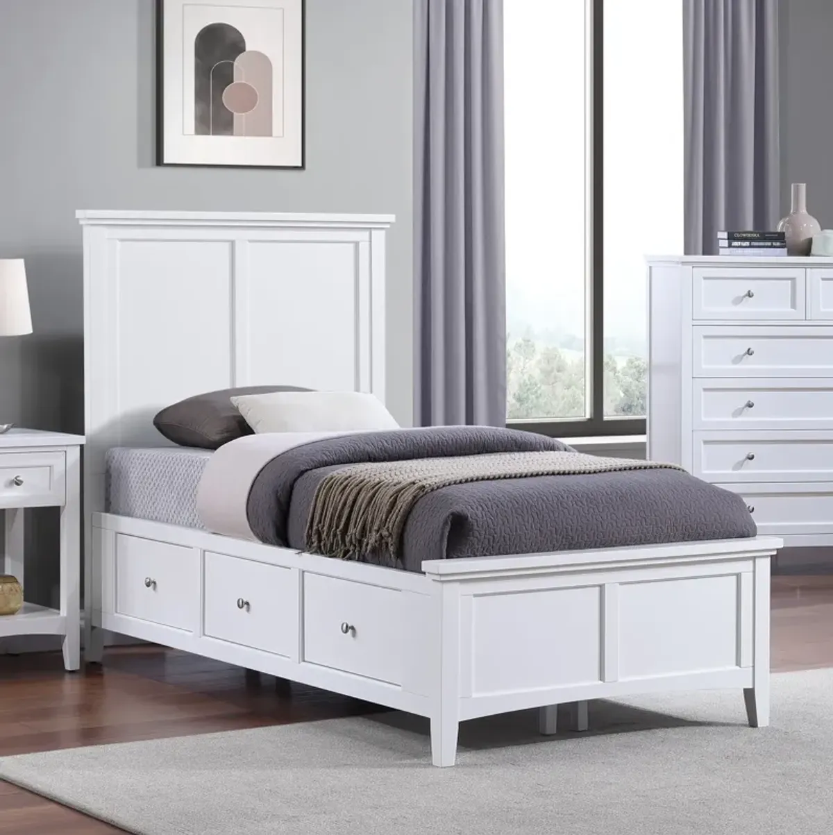 Spencer 2 Twin Storage Bed