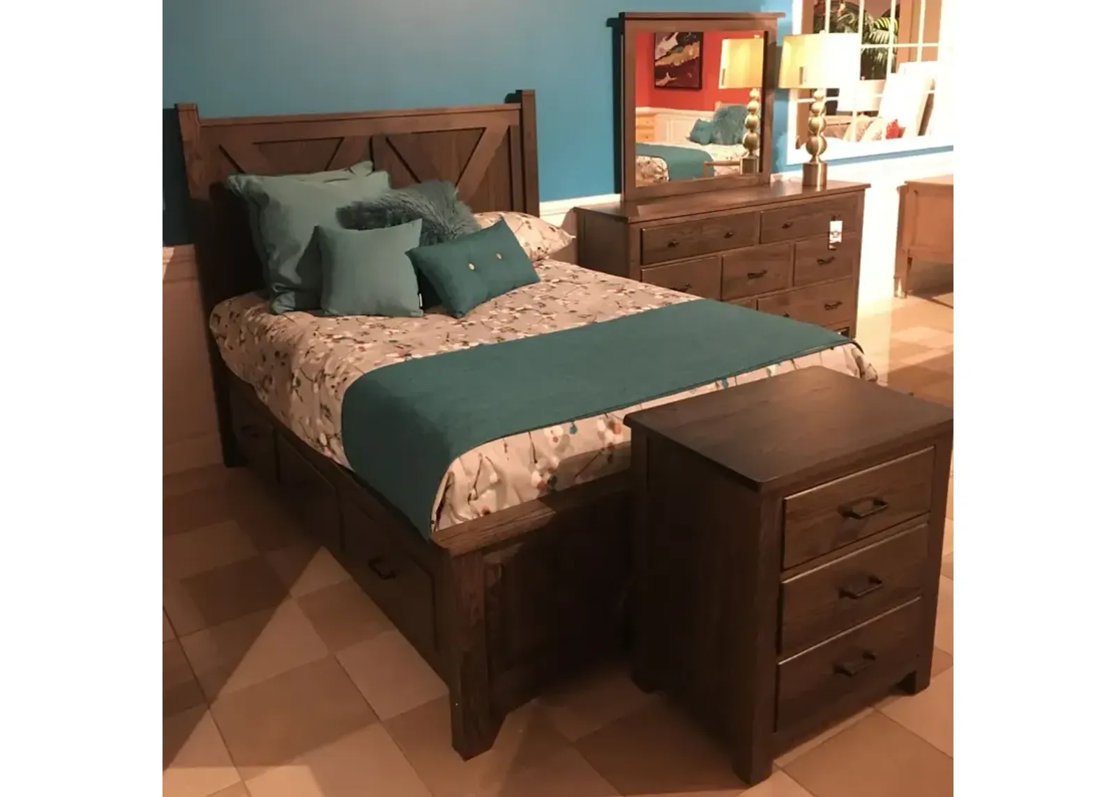 Queen Storage Bed