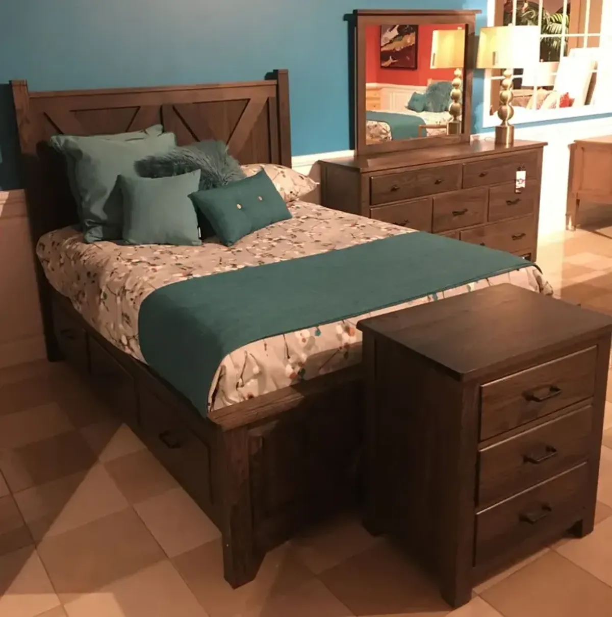 Queen Storage Bed