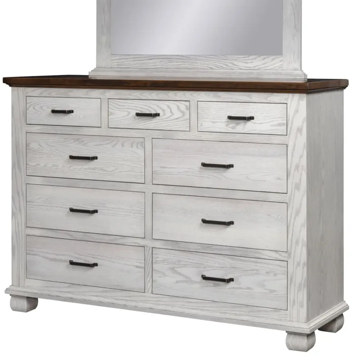 Town Hall 9 Drawer Dresser