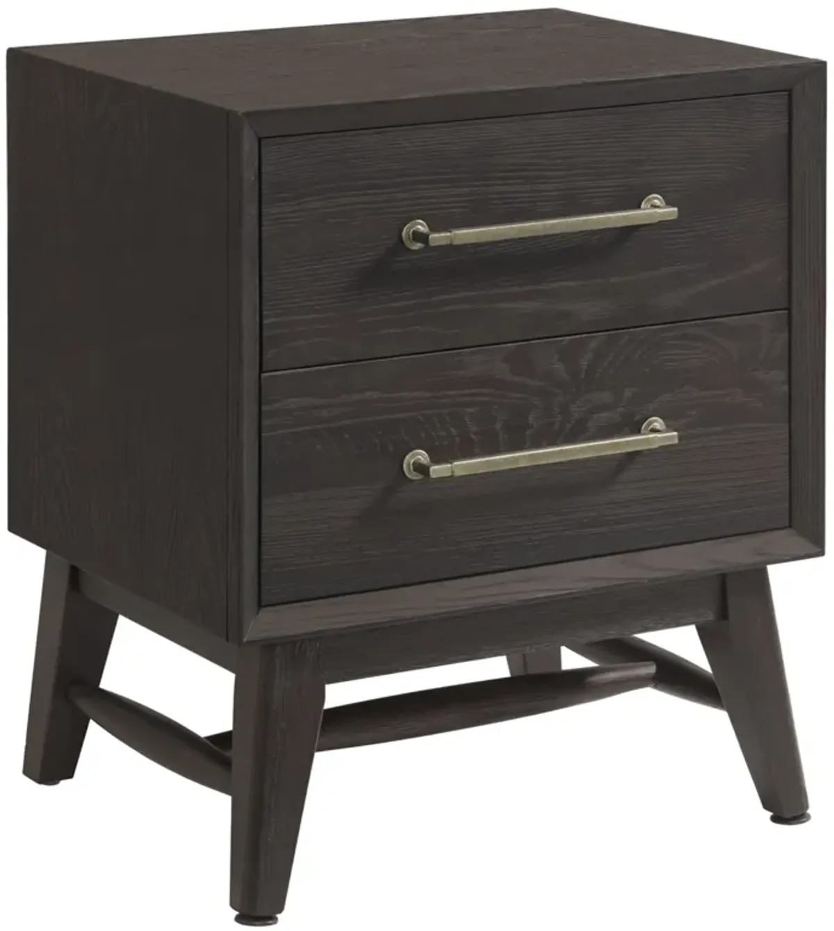 Bay Side Black Nightstand