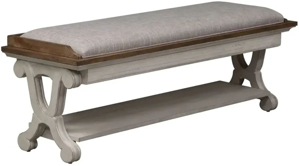 Farmhouse Reimagined Bed Bench